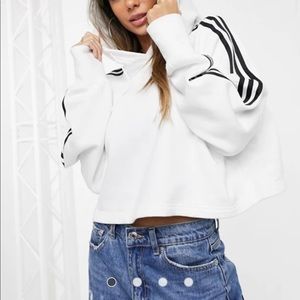 Adidas crop hoodie